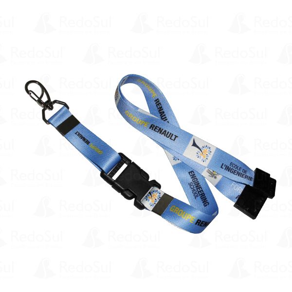 Cordão Personalizado com trava de segurança Cordão Personalizado com trava de segurança